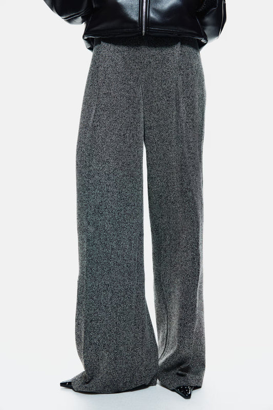 Pleat-front trousers