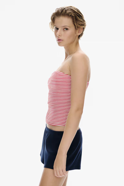 Jersey pull-on shorts