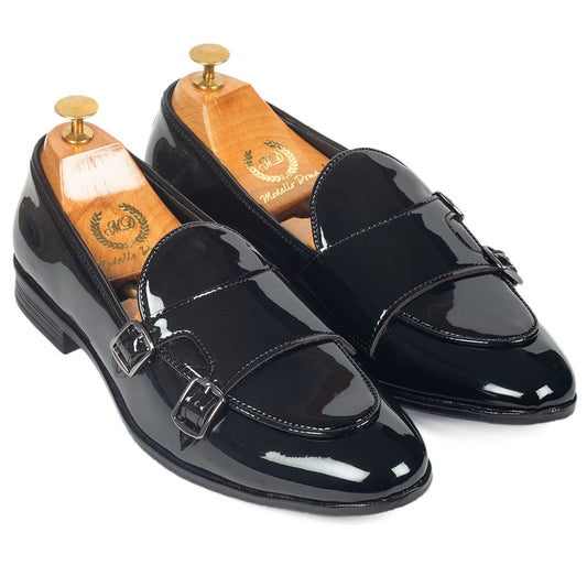 Low Cut Monks (Patent Black)