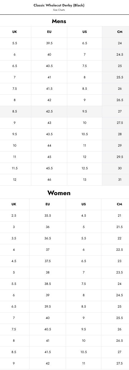 Classic Wholecut Derby (Brown)