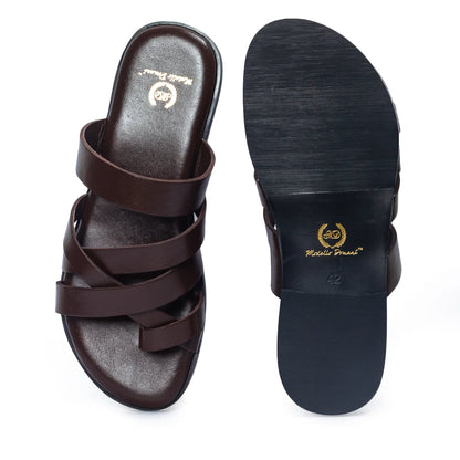 Gladiator Slippers (BROWN)