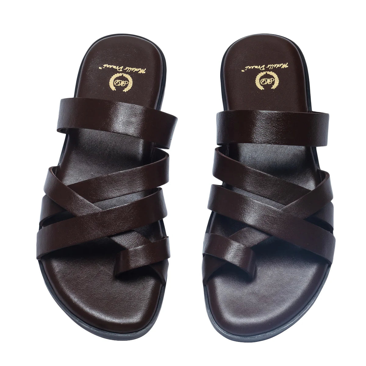 Gladiator Slippers (BROWN)