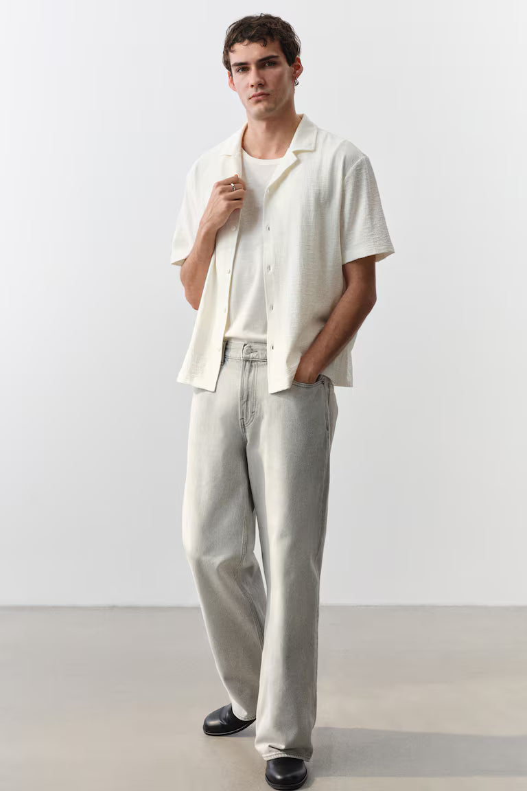 Regular Fit Jersey resort shirt