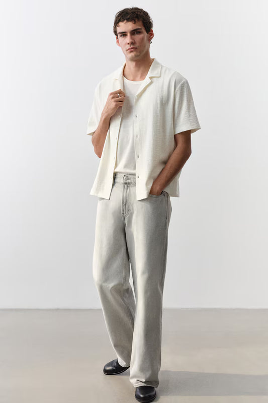 Regular Fit Jersey resort shirt