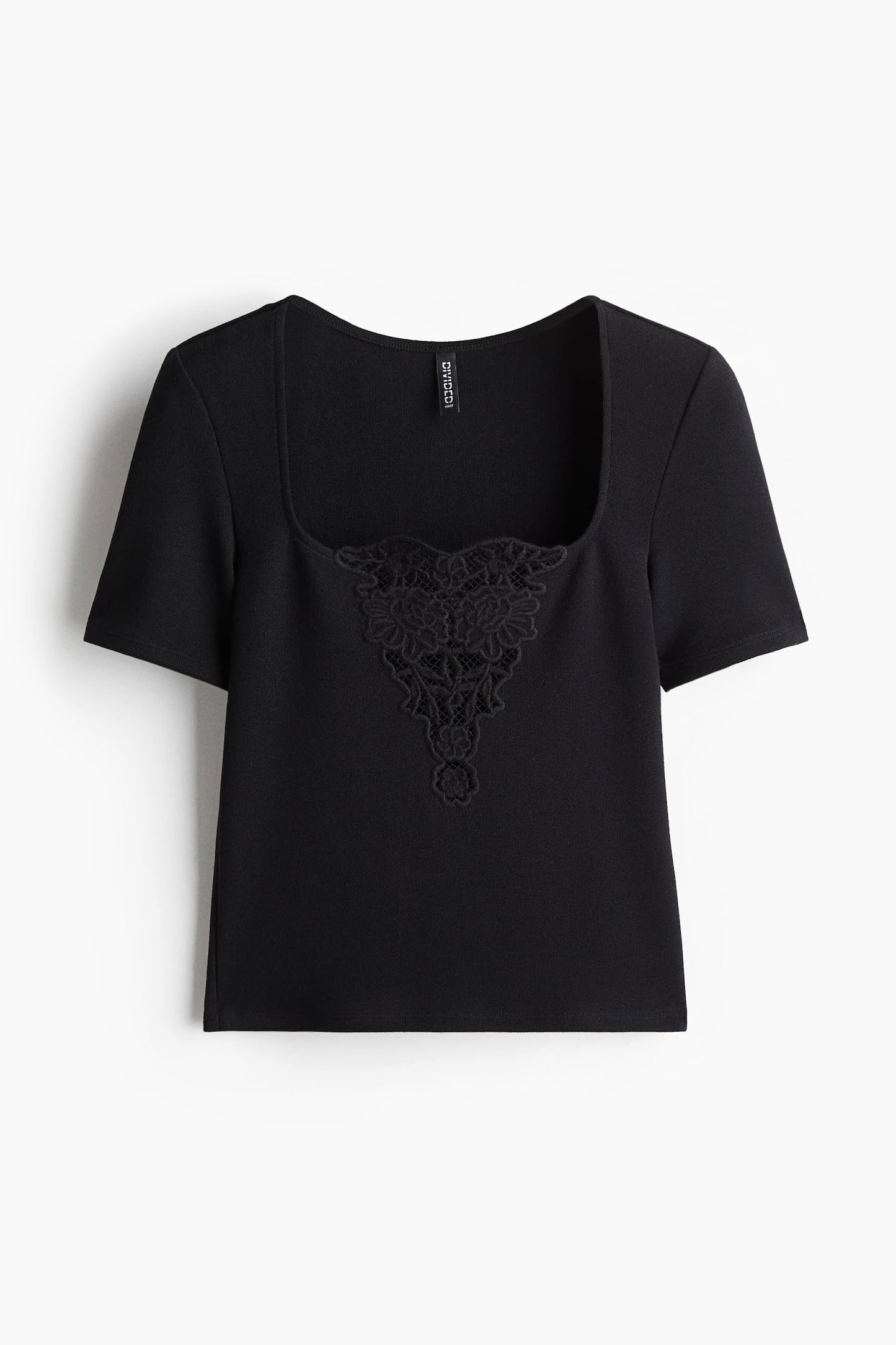 Broderie Anglaise-Detail Top