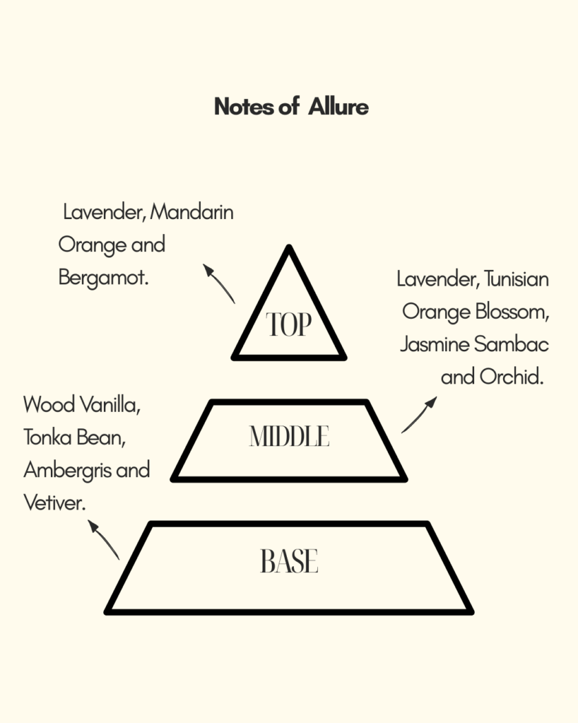 Allure | Unisex Eau De Perfume | warm spicy smoky