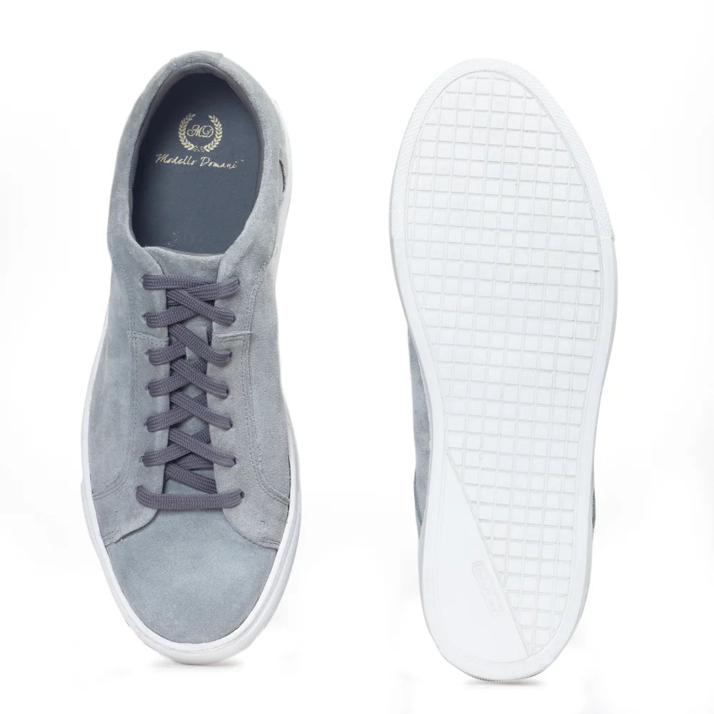 Domani Comfort Suede Sneakers (Grey)