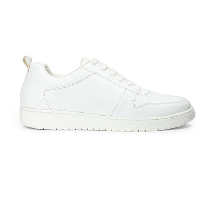 DOMS Comfort Leather Sneakers (White)
