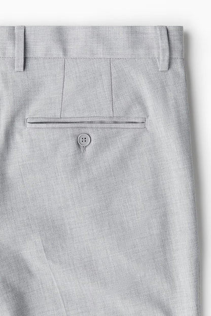 Slim Fit Tailored trousers ( Grey )