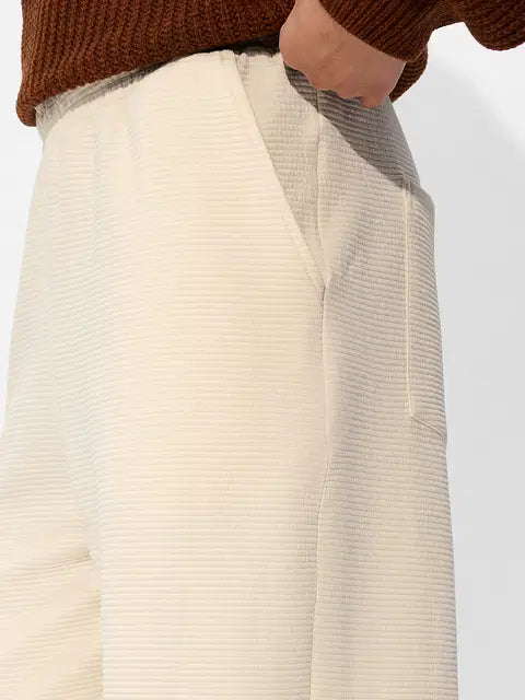 Korean Joggers: Off White