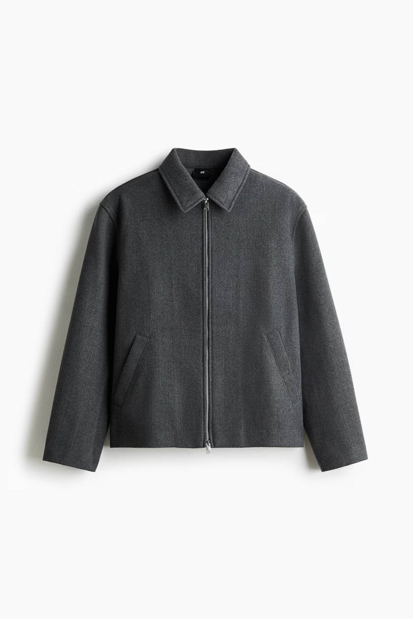Regular Fit Felted overshirt
