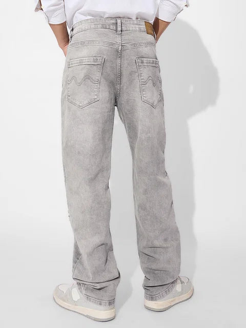 Denim: Granite Grey (Straight Fit)