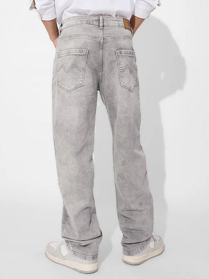 Denim: Granite Grey (Straight Fit)