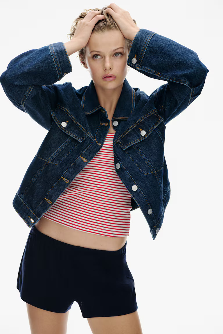 Jersey pull-on shorts