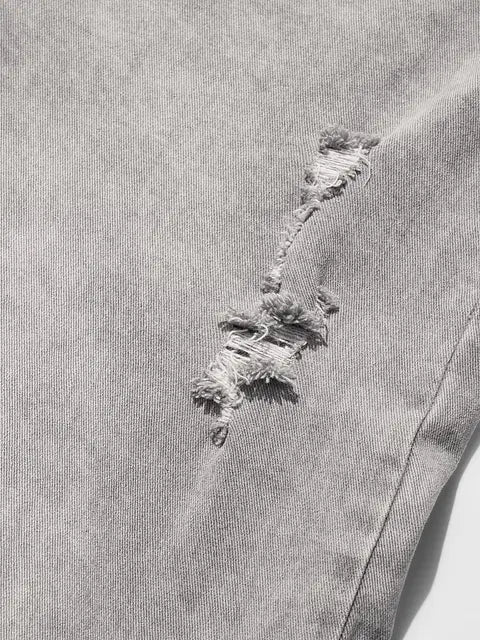 Denim: Granite Grey (Straight Fit)