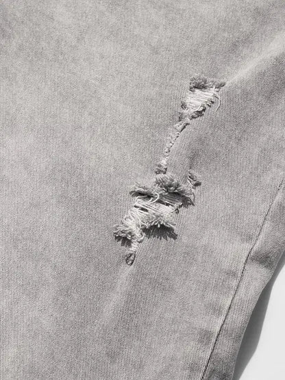 Denim: Granite Grey (Straight Fit)