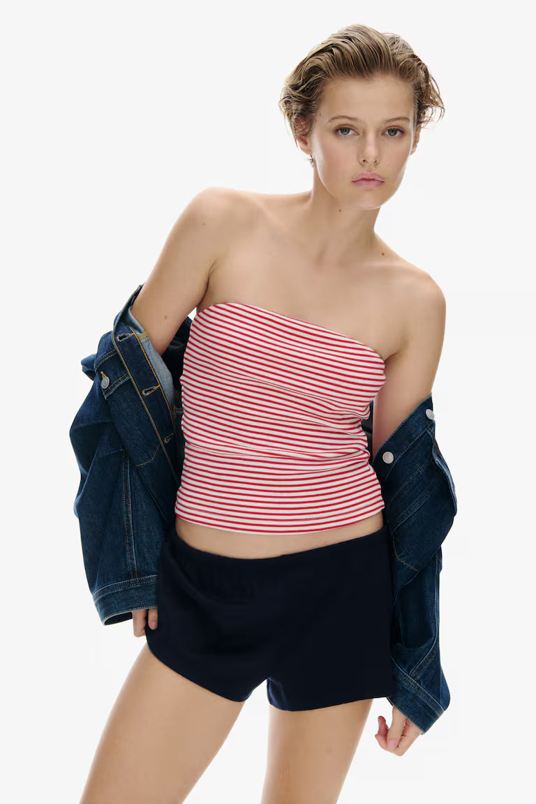 Jersey pull-on shorts