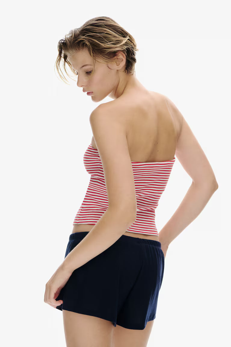 Jersey pull-on shorts