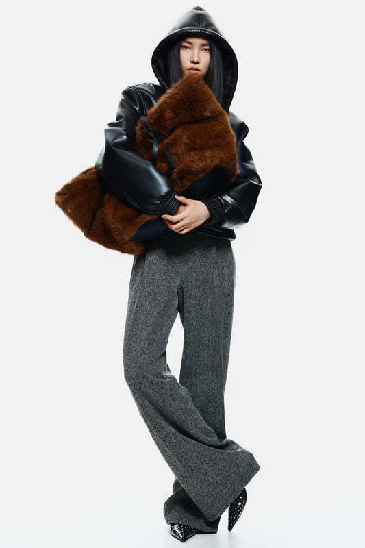 Pleat-front trousers