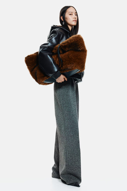 Pleat-front trousers