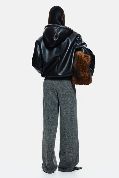 Pleat-front trousers