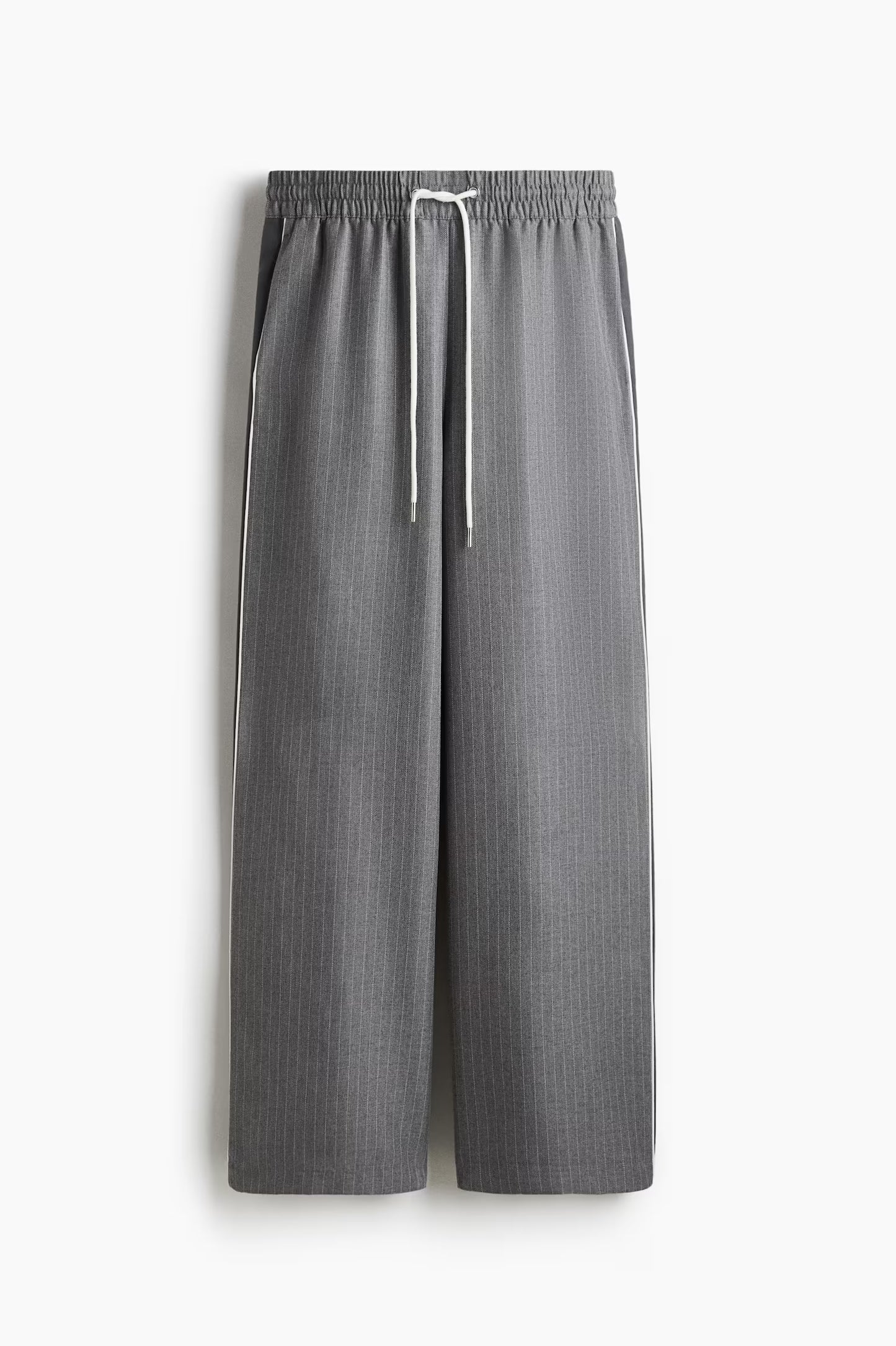 Wide drawstring trousers