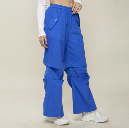 Solid Parachute Trousers