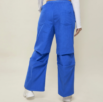 Solid Parachute Trousers