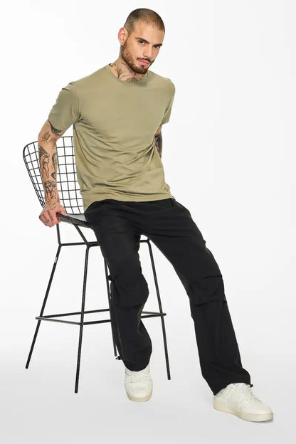 Slim Fit Stretch Core Lab Sage T-Shirt